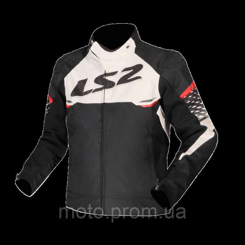 Куртка LS2 Apex Man Jacket Black White Red (L)