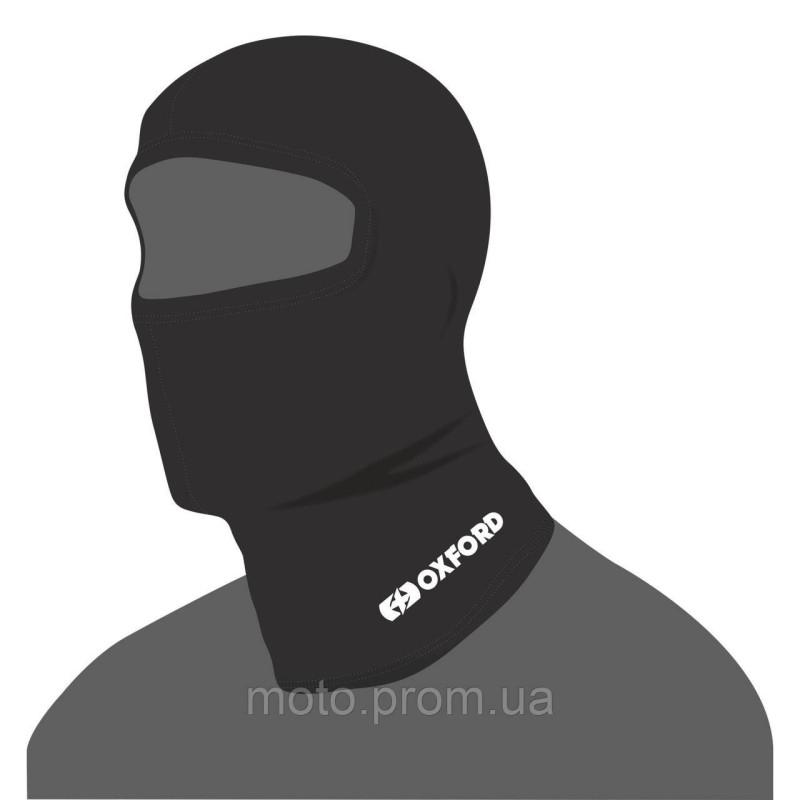 Підшоломник Oxford Balaclava WarmDry Black