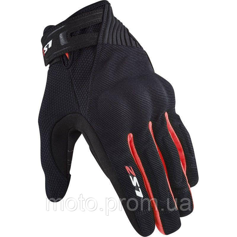 Моторукавички LS2 Dart 2 Man Gloves Black Red (M)