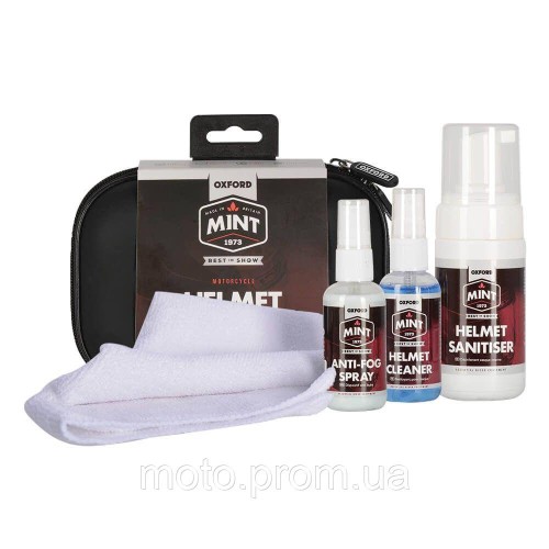 Набір засобів по догляду за шоломом Oxford Mint Helmet Care Kit