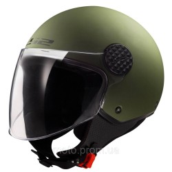 Мотошолом LS2 OF558 Sphere 2 Solid Matt Military Green (XS)