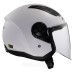 Мотошолом LS2 OF616 Airflow 2 Solid Gloss White (M)