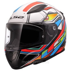 Мотошолом LS2 FF353 Rapid 2 Xdron White Neon Orange (3XL)