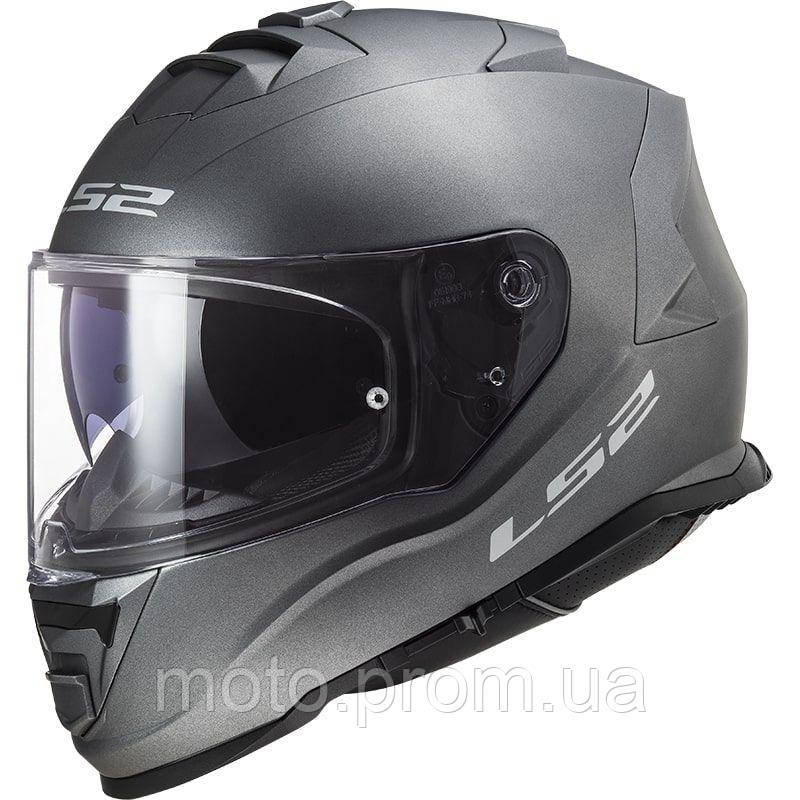 Мотошолом LS2 FF800 Storm 2 Solid Matt Titanium (3XL)