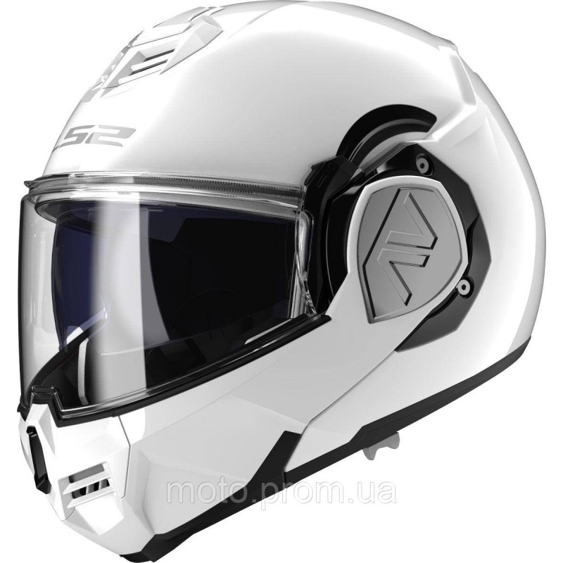 Мотошолом LS2 FF906 Advant Solid Gloss White (S)
