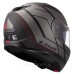 Мотошолом LS2 FF908 Strobe 2 Code Black Grey (M)