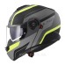 Мотошолом LS2 FF908 Strobe 2 Monza Matt Black H-V Yellow (L)