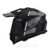 Мотошолом LS2 MX702 Pioneer 2 Hill Matt Black White (L)
