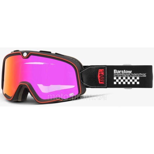 Окуляри 100% BARSTOW Goggle [Erban] Mirror Red Lens