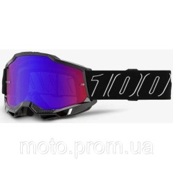 Окуляри 100% ACCURI 2 Goggle [Blackline] Mirror Red Lens