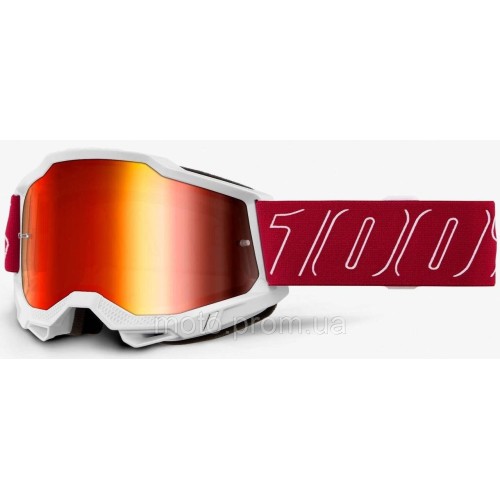 Окуляри 100% ACCURI 2 Goggle [Redline] Mirror Red Lens