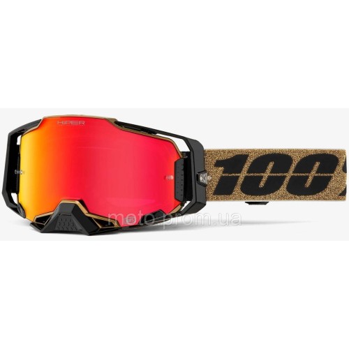Окуляри 100% ARMEGA HiPER Goggle [Glory] HiPER Red Lens