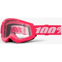 Окуляри 100% STRATA 2 Goggle [Pink] Clear Lens