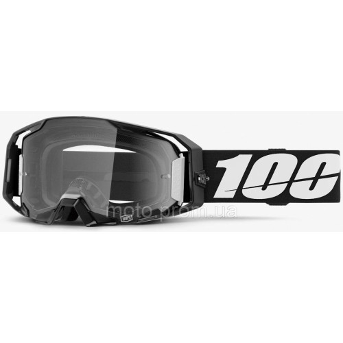 Окуляри 100% ARMATIC Goggle [Black] Clear Lens