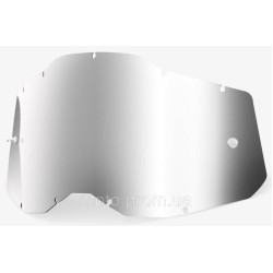 Лінза 100% RC2/AC2/ST2 Lens [Mirror Silver] Mirror Silver Lens