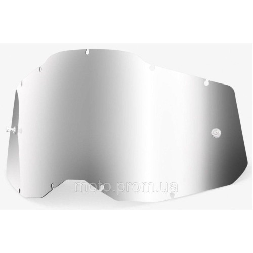 Лінза 100% RC2/AC2/ST2 Lens [Mirror Silver] Mirror Silver Lens