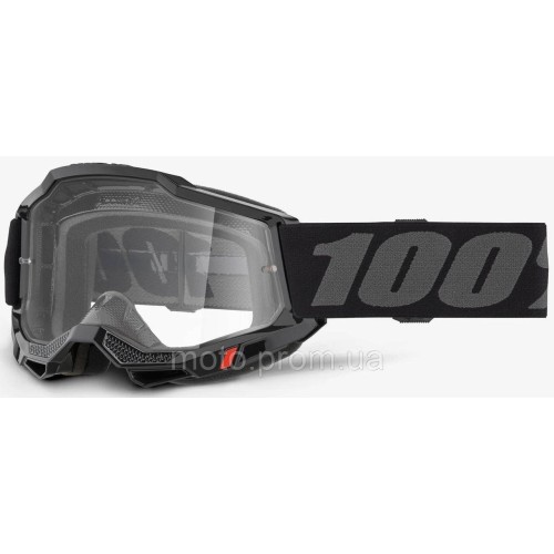 Дитячі окуляри 100% ACCURI 2 Youth Goggle [Black] Clear Lens