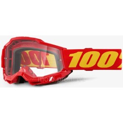 Дитячі окуляри 100% ACCURI 2 Youth Goggle [Red] Clear Lens