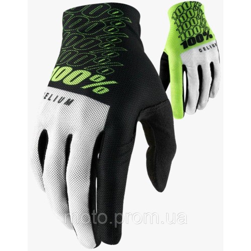 Перчатки Ride 100% CELIUM Glove [Fluo Yellow] XXL (12)