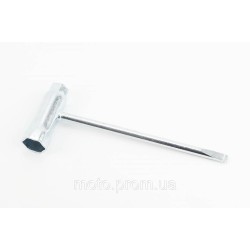 Ключ свечной для бензопилы, 13/19mm, L-160mm, усиленный