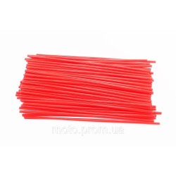 Накладки на спиці 4 * 240мм, к-кт 72шт, ЧЕРВОНИЙ