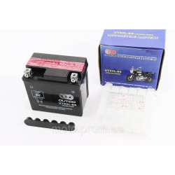 Акумулятор 12V4Ah UTX5L-BS кислотний (L113*W70*H105mm) Акумулятор 12V4Ah UTX5L-BS кислотний (L113*W70*H105mm)
