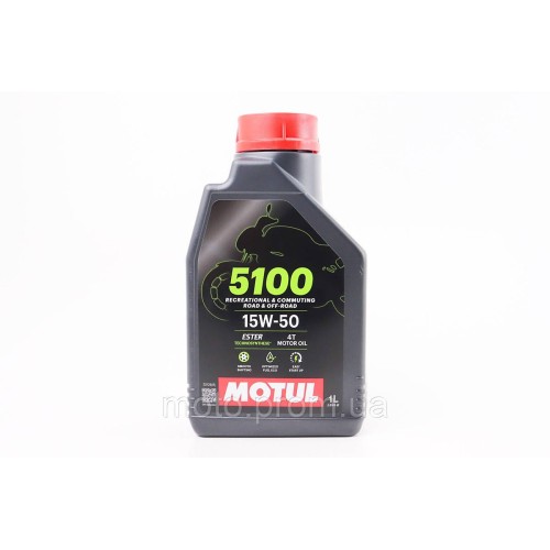 Олива 4T 15W-50 - напівсинтетична мотоциклетна 