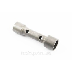 Ключ свечной для 2T/4Т - 21/18mm (каленый) (длинный) Ключ свечной для 2T/4Т - 21/18mm (каленый) (длинный)