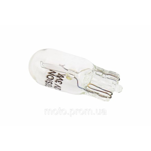 Лампа повороту (біла без цоколя) 12V / 3W T10