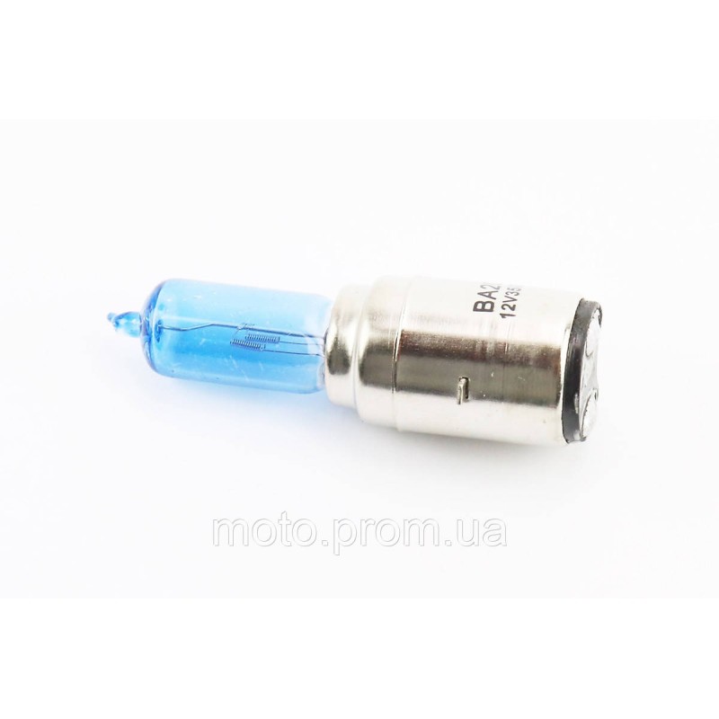 Лампа фари H6 BA20D 12V 35 / 35W синя