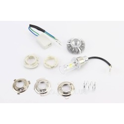 Лампа фари діодний LED-2 SUPER універсальна (к-кт різних кріплень), з стабілізатором