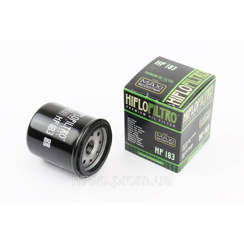 Фильтр масляный HF183 (52x65мм) APRILIA Atlantic 125/200/250 i/300 i/Scarabeo 125/GILERA DNA 125/180/250