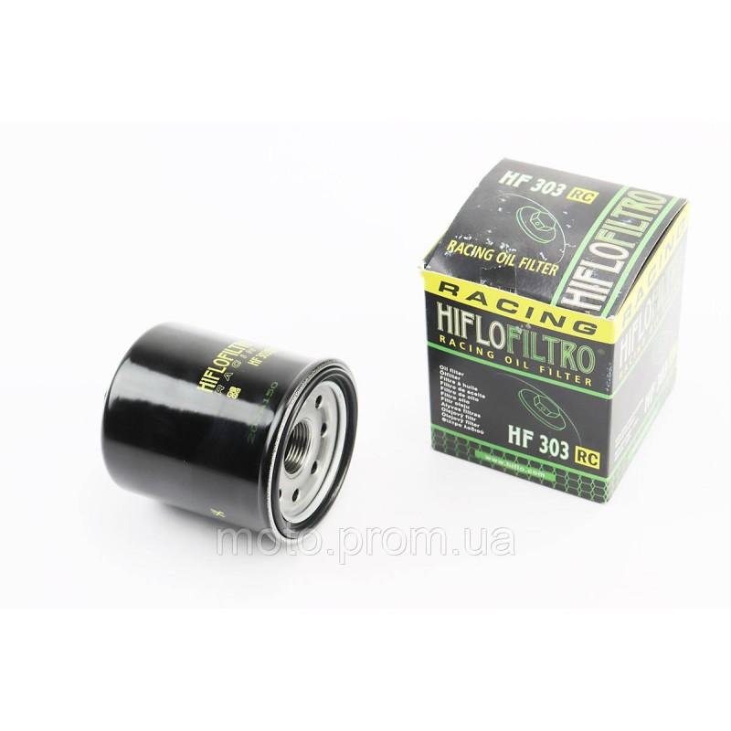 Фільтр масляний HF303RC (65x83мм) Honda CB400/CB500/CB600/CB750/CB1000, Kawasaki EX300/ZX400/ZX600/EX650, ATV Polaris 300/400/500