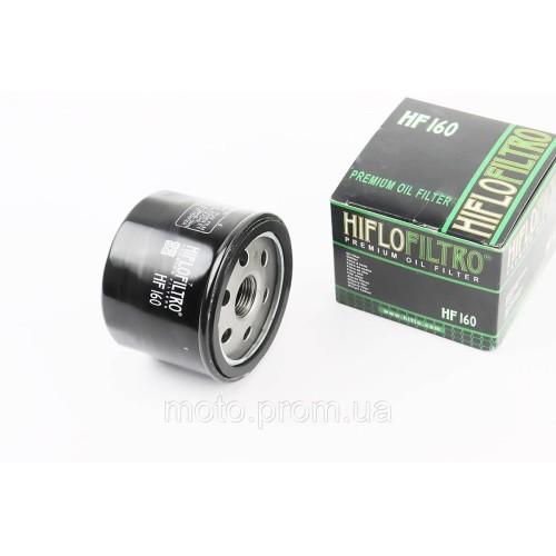 Фільтр масляний HF160 (76x62мм) BMW K1200/1300, S1000RR, F 650/700/800 GS 07-16, Husqvarna 900 Nuda R