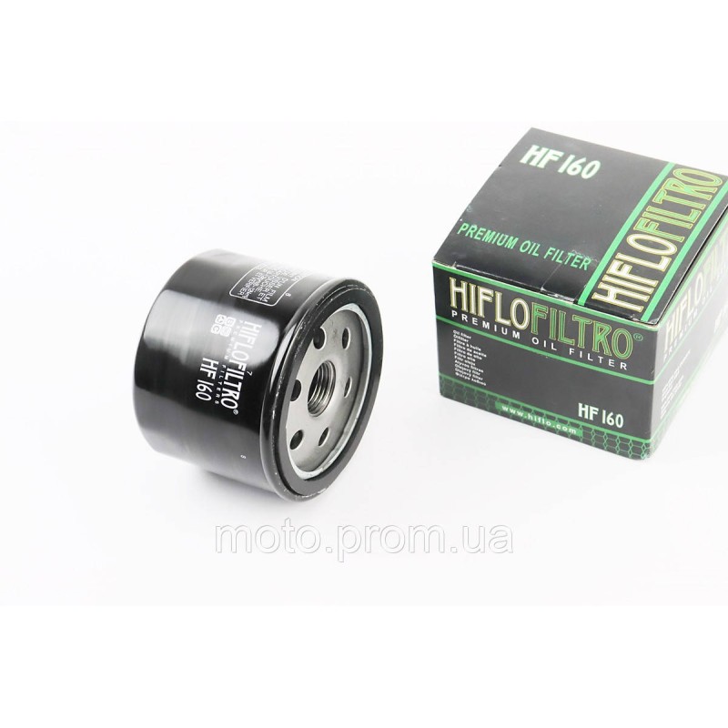 Фільтр масляний HF160 (76x62мм) BMW K1200/1300, S1000RR, F 650/700/800 GS 07-16, Husqvarna 900 Nuda R