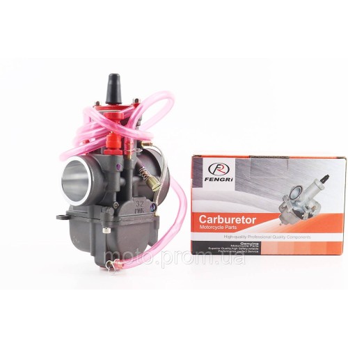 Карбюратор SPORT PWK 32 (d=32mm) з мех. заслінкою, від 2шт -8%