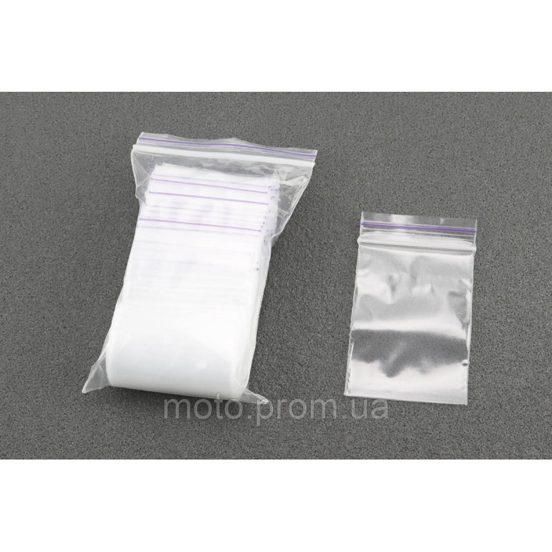 Пакеты с замком Zip-Lock 5*7см, уп.100шт