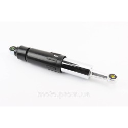 Амортизатор задній JH/CB/CG - 345мм*d60мм (втулка 12мм / втулка 10мм) закритий регул., чорний Амортизатор задній JH/CB/CG - 345мм*d60мм (втулка 12мм / втулка 10мм) закритий регул., чорний
