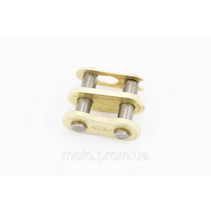 Звено (замок) цепи привода 428H, GOLD