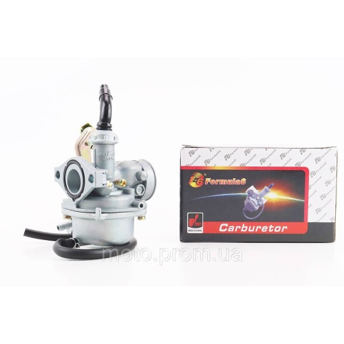 Карбюратор у зборі Delta 070/90/110cc, D=18,9 (дросель під трос, відстійник, кран)