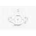 Шайба фіксатор передньої зірки + болти