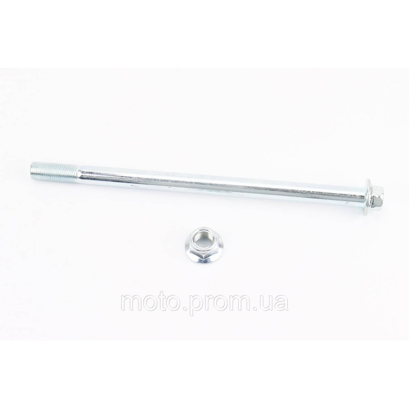 Вісь переднього колеса d12mm; L205mm + гайка