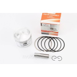 Поршень к-кт CB/CG150cc 62,0мм STD (висота 49,0мм; палець 15мм), від 5шт -10% Поршень к-кт CB/CG150cc 62,0мм STD (висота 49,0мм; палець 15мм), від 5шт -10%
