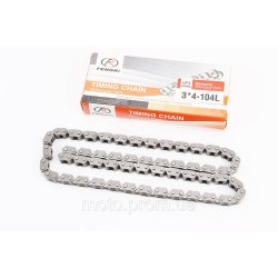 Цепь ГРМ CB-250cc 3x4-104L, от 5шт -10%