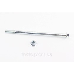 Вісь колеса переднього (під алюм. диск) d12mm; L210mm + гайка Вісь колеса переднього (під алюм. диск) d12mm; L210mm + гайка