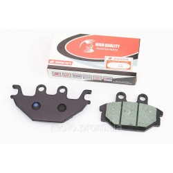 Гальмівні колодки (дискові) V250-R1/ARCTIC CAT-DVX 250/BOMBARDIER-250/KYMCO-KXR 250/YAMAHA YZF-R 125 к-кт