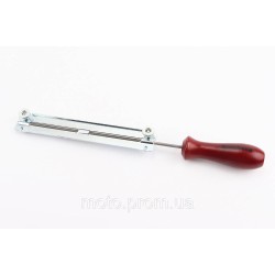 Напилок з рукояткою (дерево) + планка к-кт 4,0mm Напилок з рукояткою (дерево) + планка к-кт 4,0mm