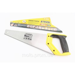 Ножівка по дереву 350мм, 7TPI MAX CUT, загартований зуб, 3D заточування 14-2035 Ножівка по дереву 350мм, 7TPI MAX CUT, загартований зуб, 3D заточування 14-2035
