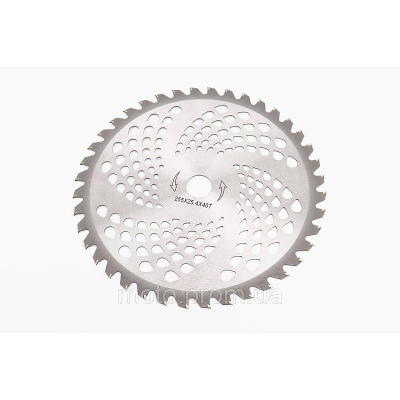 Нож 40Тх255mm победитовые зубья, от 20шт -15%