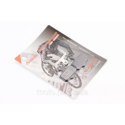 Гальмівні колодки Disk-brake (Sram X0, X7, X9, XX, Avid Elixir 1,3,5,7,8, Kugoo M5,G1,G-Booster), чорні YL-1021 Гальмівні колодки Disk-brake (Sram X0, X7, X9, XX, Avid Elixir 1,3,5,7,8, Kugoo M5,G1,G-Booster), чорні YL-1021
